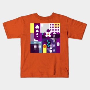 FlowerGeometric Kids T-Shirt